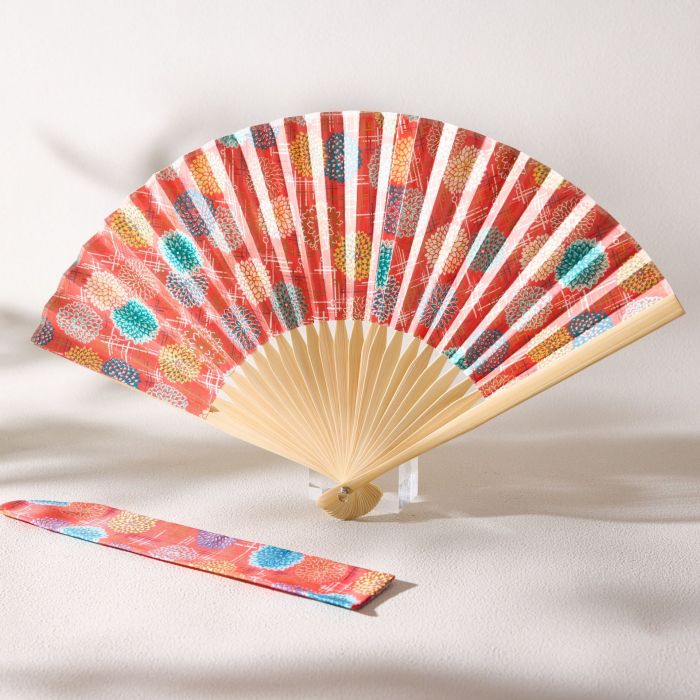 Get Yuzen Folding Fan (Red Chrysanthemum) Delivered | Weee! Asian Market Get Yuzen Folding Fan (Red Chrysanthemum) Delivered | Weee! Asian Market